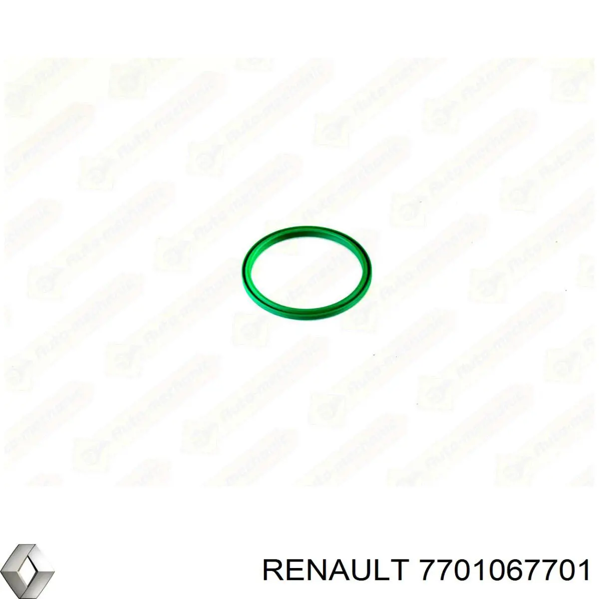 7701067701 Renault (RVI) Anel de vedação (vedante) de cano derivado de intercooler