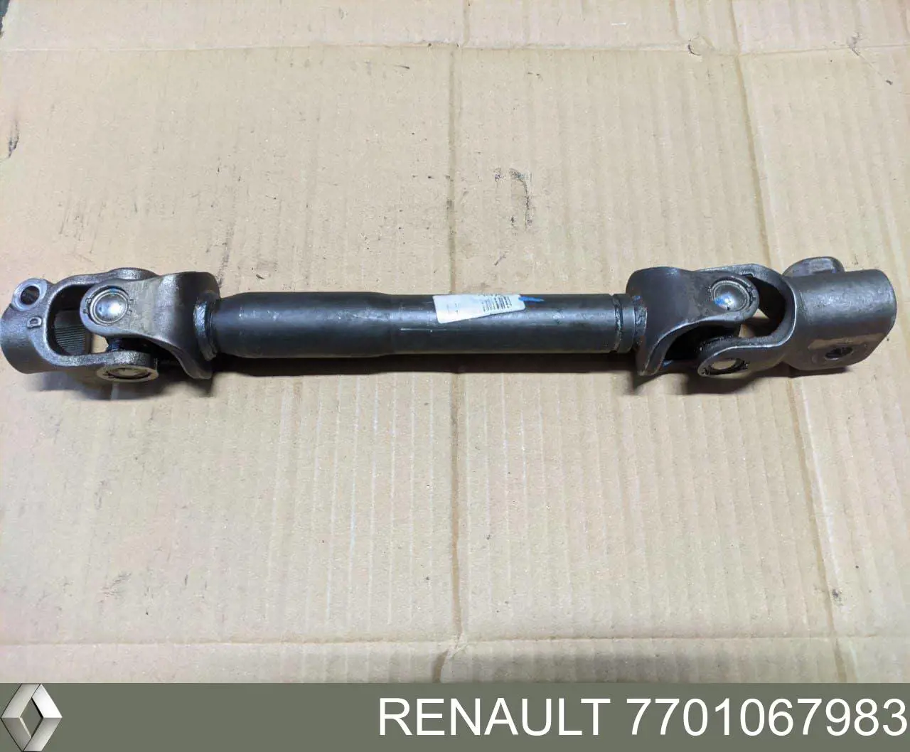 7701067983 Renault (RVI) Veio da coluna de direção inferior