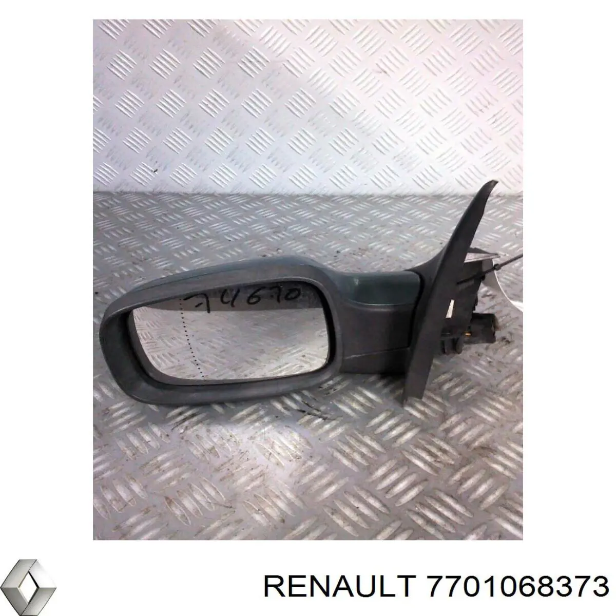 7701068373 Renault (RVI) Espelho de retrovisão esquerdo