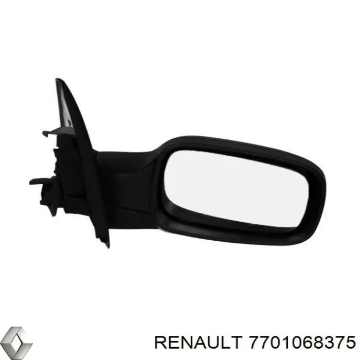7701068375 Renault (RVI) Espelho de retrovisão direito