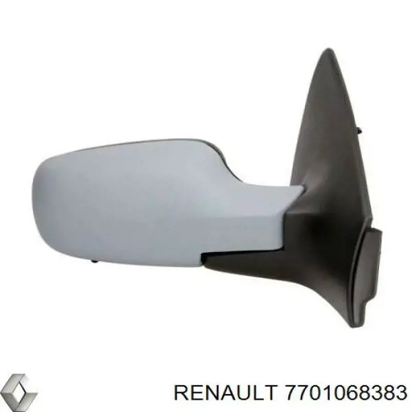 Compre 7701068383 Renault (RVI) Espelho de retrovisão direito