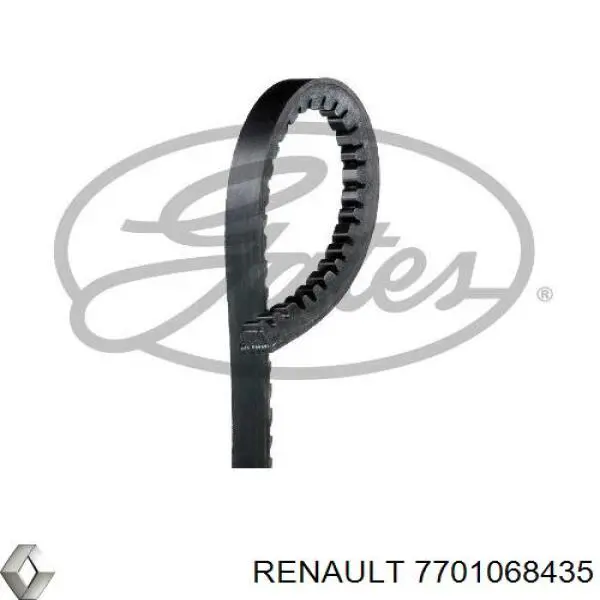 Compre 7701068435 Renault (RVI) Correia dos conjuntos de transmissão