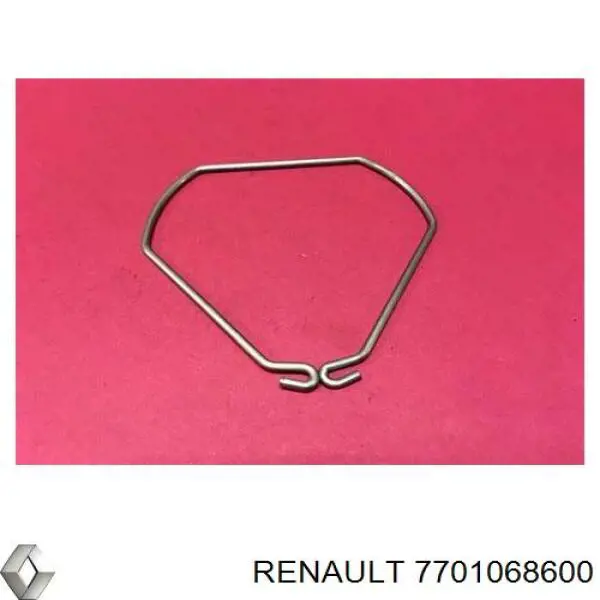 7701068600 Renault (RVI) Braçadeira de cano derivado de intercooler