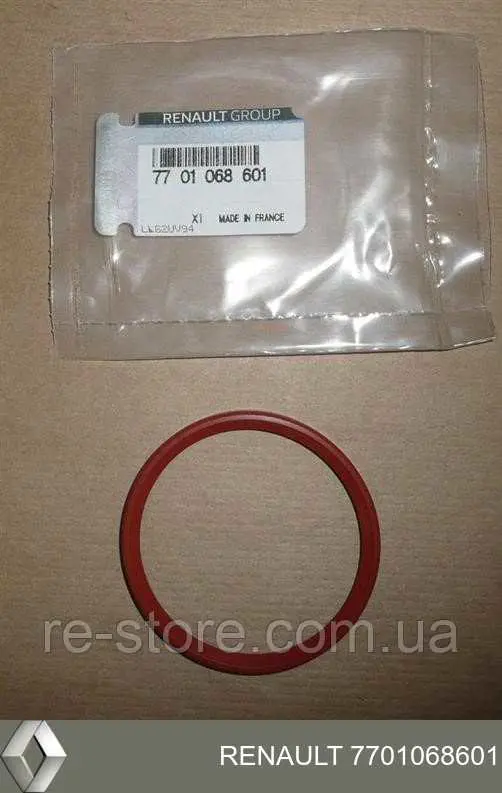 7701068601 Renault (RVI) Anel de vedação (vedante) de cano derivado de intercooler