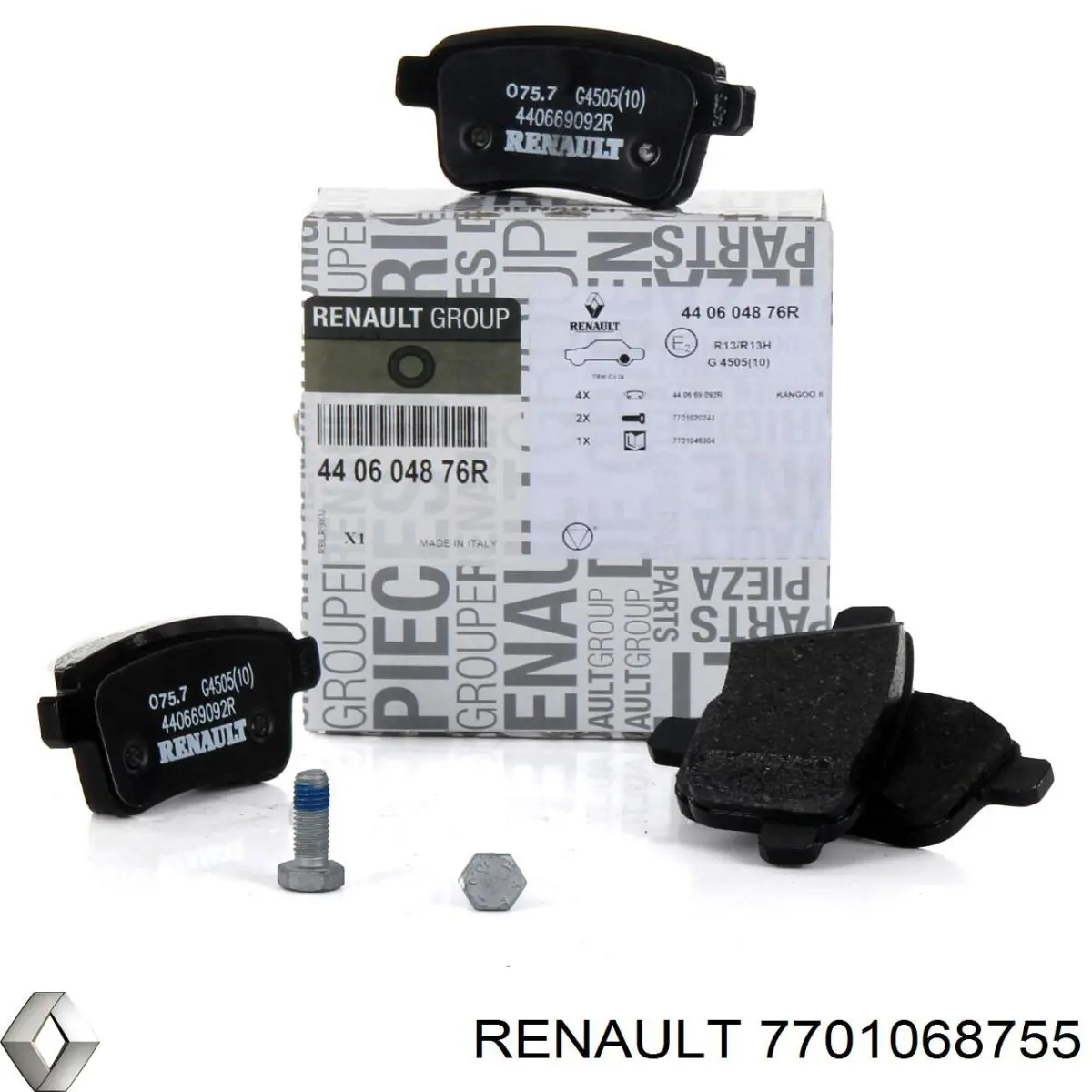 Compre 7701068755 Renault (RVI) Limpa-pára-brisas do pára-brisas, kit de 2 un.