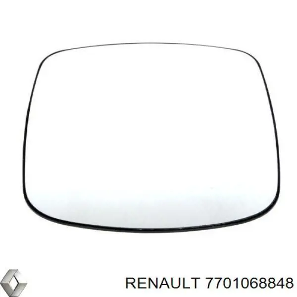 7701068848 Renault (RVI) Elemento espelhado do espelho de retrovisão