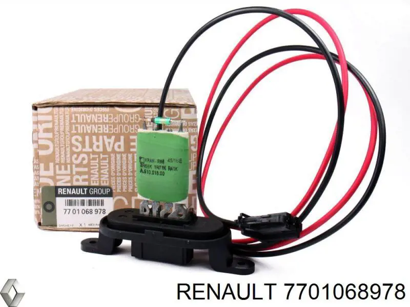 7701068978 Renault (RVI) Resistor (resistência) de ventilador de forno (de aquecedor de salão)