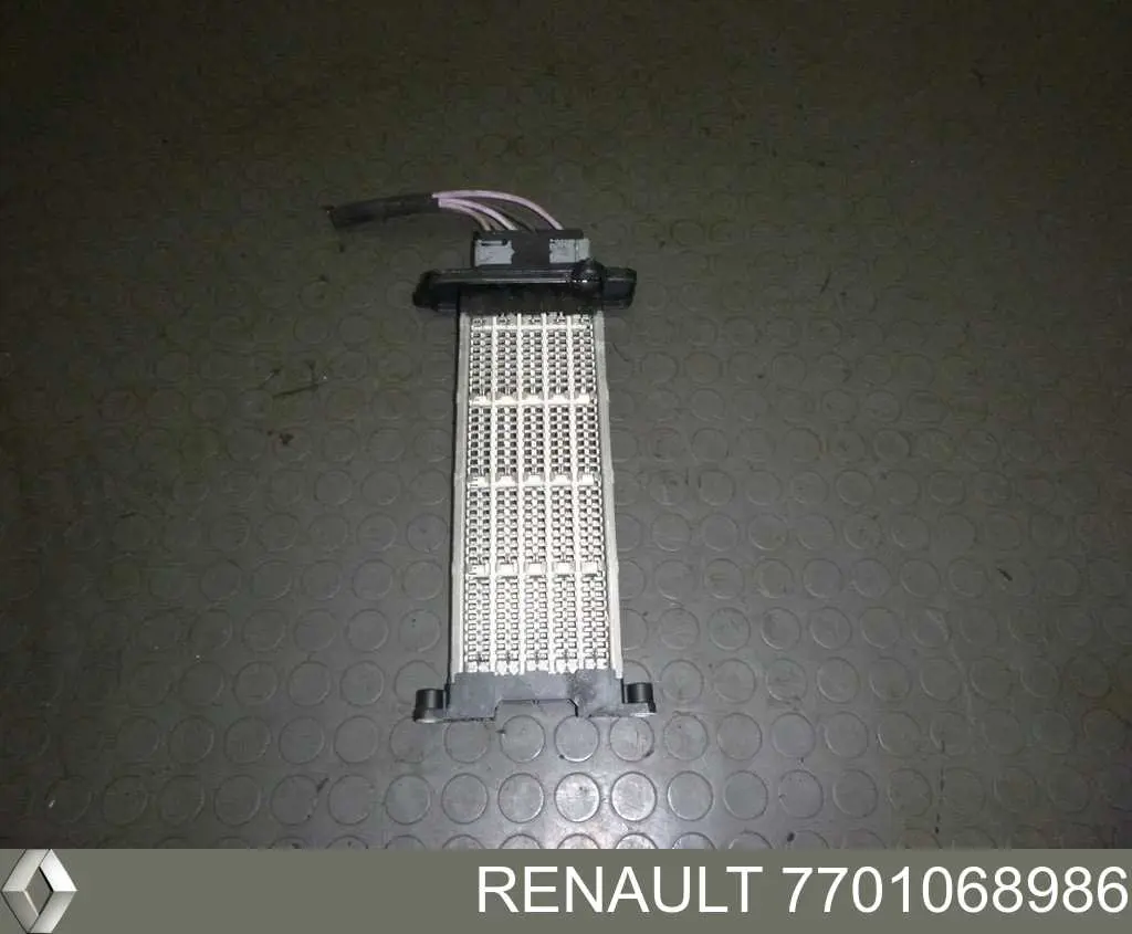 7701068986 Renault (RVI) Aquecedor elétrico de ar do sistema de calefacção de salão