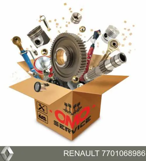 Compre 7701068986 Renault (RVI) Aquecedor elétrico de ar do sistema de calefacção de salão