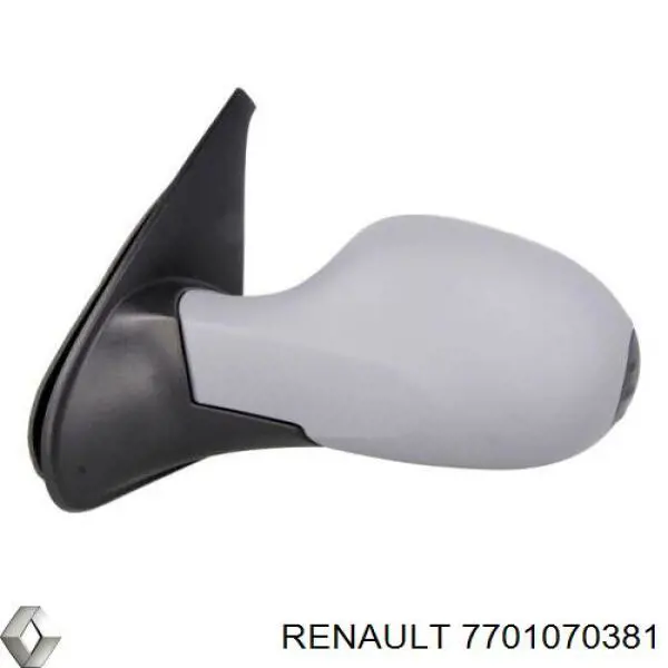 Espelho de retrovisão esquerdo Renault (RVI) 7701070381 preço, a partir de 62,94 USD