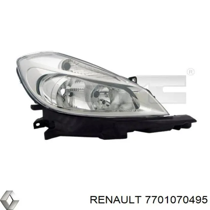 Compre 7701070495 Renault (RVI) Luz esquerda