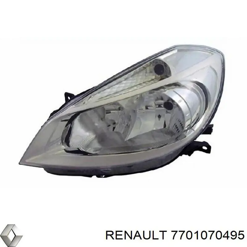Luz esquerda Renault (RVI) 7701070495 preço, a partir de 145,38 USD
