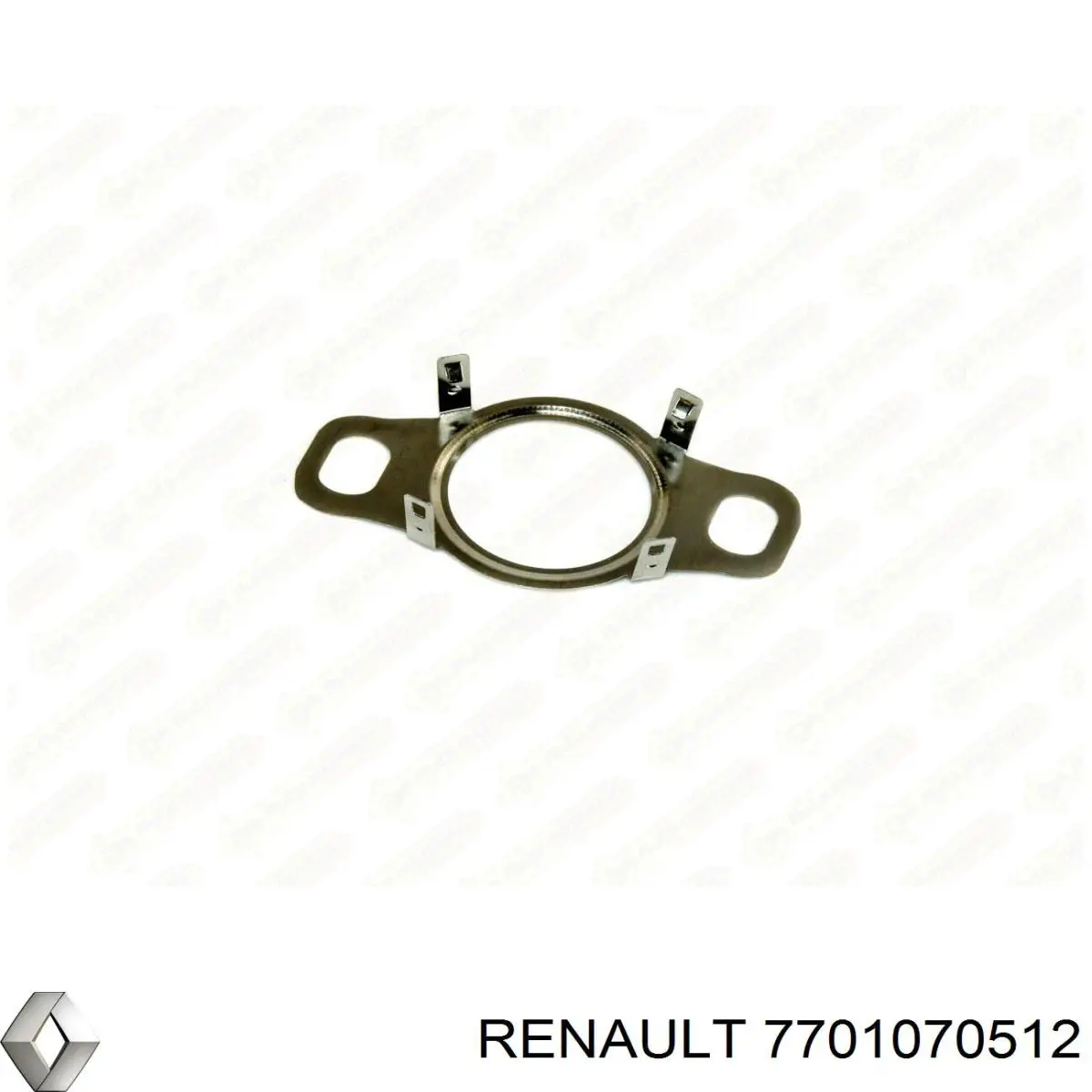 7701070512 Renault (RVI) Vedante de refrigerador EGR do sistema de recirculação dos gases