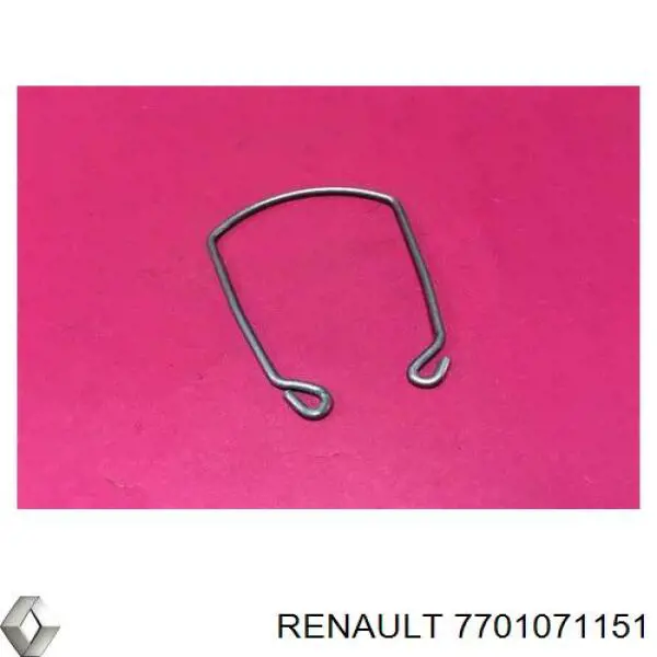 7701071151 Renault (RVI) Braçadeira de cano derivado de intercooler