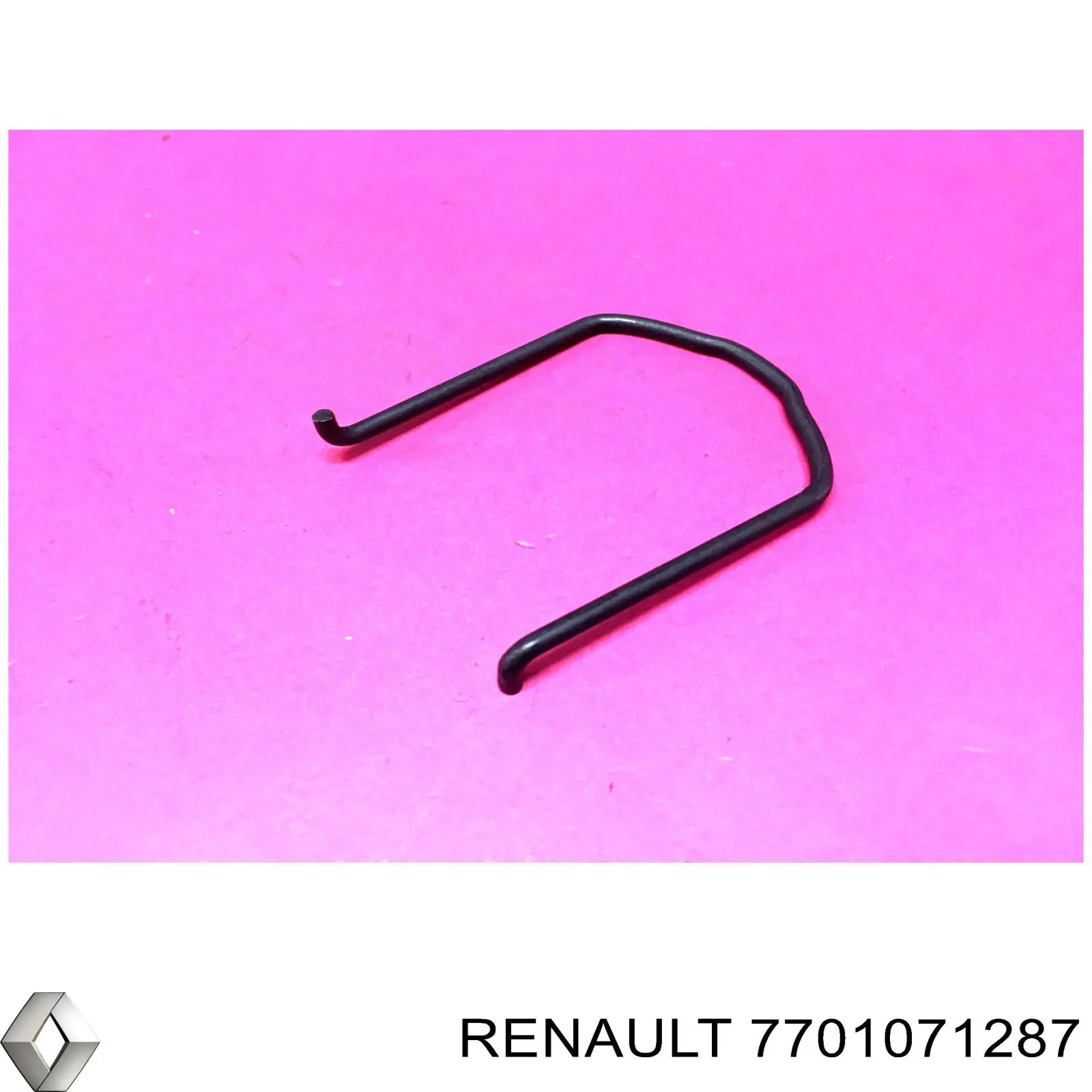 7701071287 Renault (RVI) Braçadeira de cano derivado de intercooler
