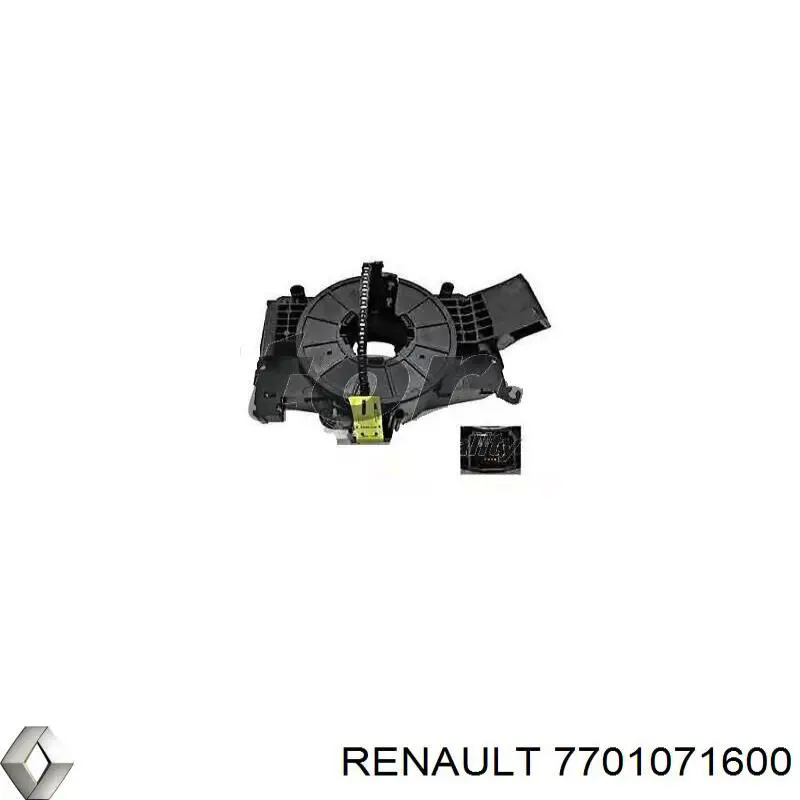 Anel AIRBAG de contato, cabo plano do volante Renault (RVI) 7701071600 preço, a partir de 136,62 USD