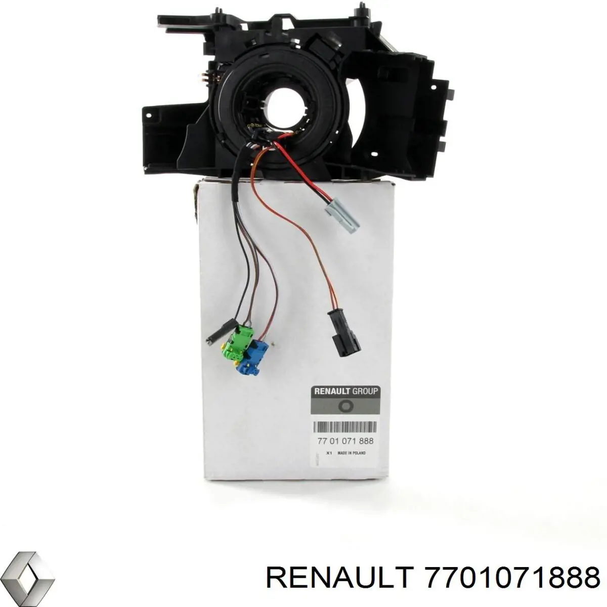 Compre 7701071888 Renault (RVI) Comutador instalado na coluna da direção, parte central