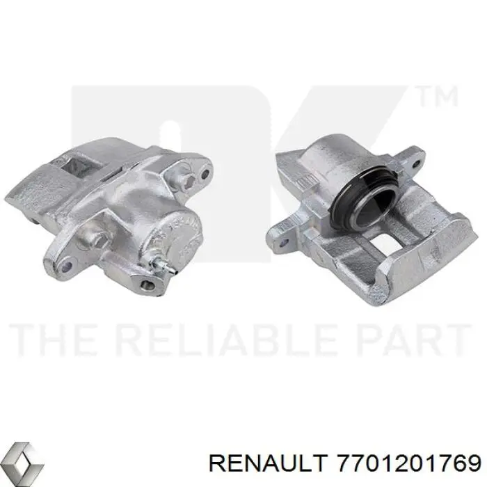Suporte do freio dianteiro esquerdo Renault (RVI) 7701201769 preço, a partir de 56,28 USD