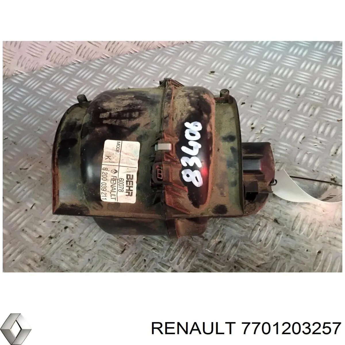 Motor de ventilador de forno (de aquecedor de salão) Renault (RVI) 7701203257 preço, a partir de 64,70 USD