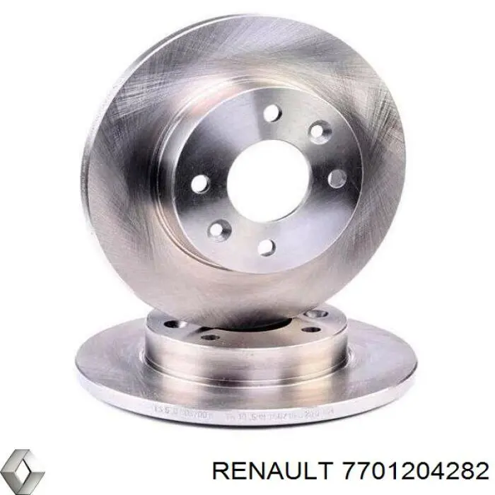 Compre 7701204282 Renault (RVI) Disco do freio dianteiro