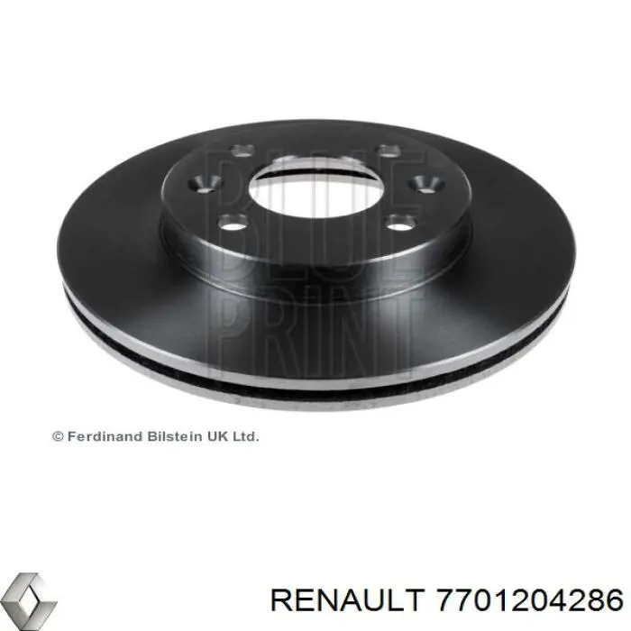 Disco do freio dianteiro Renault (RVI) 7701204286 preço, a partir de 29,72 USD
