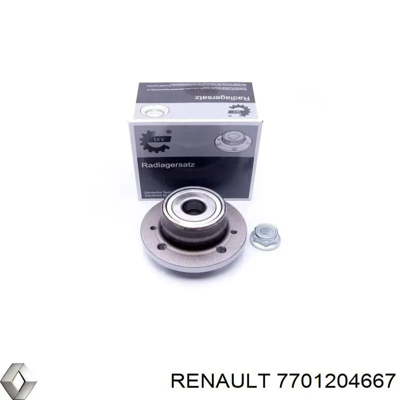 Compre 7701204667 Renault (RVI) Cubo traseiro