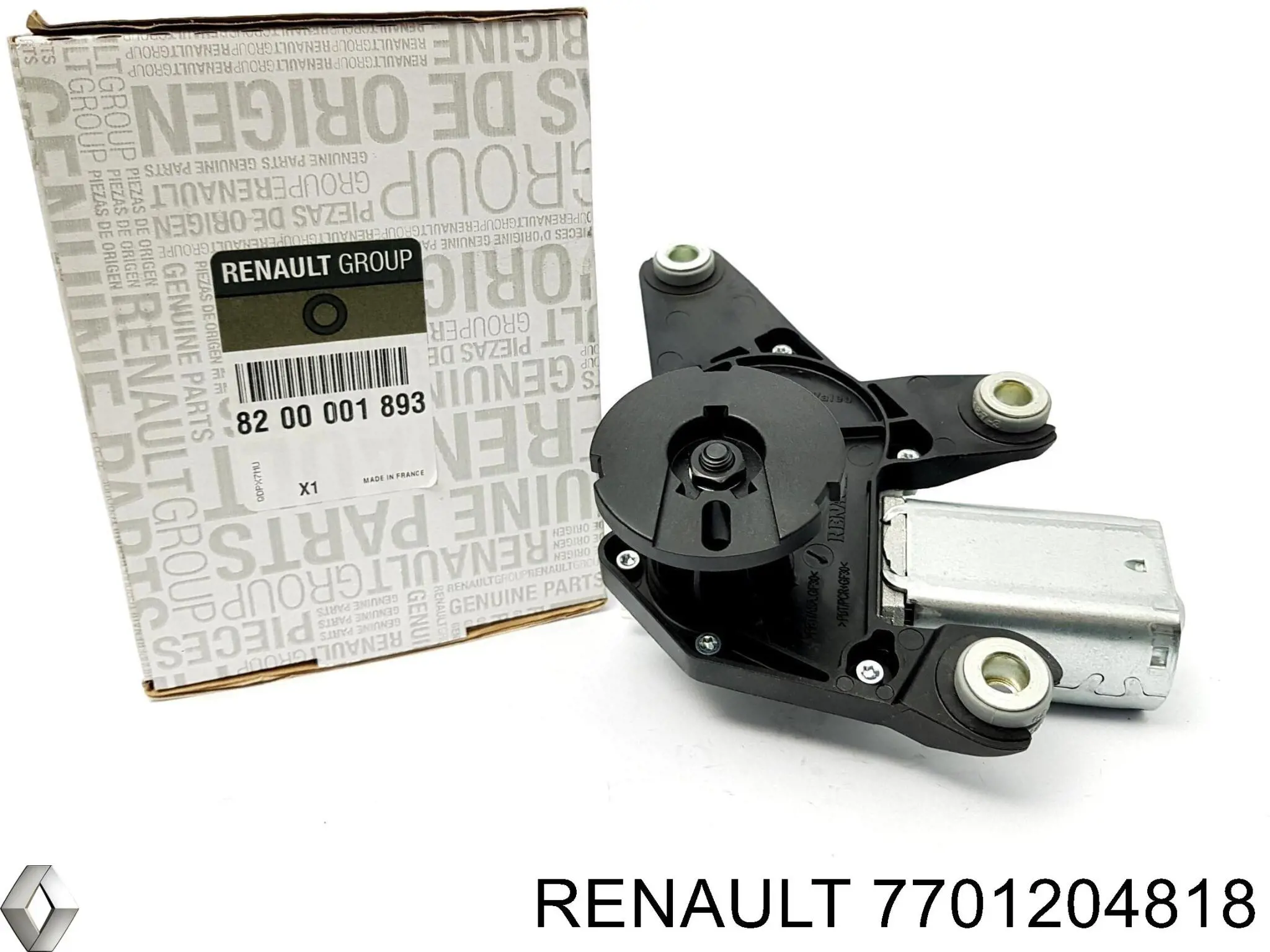 7701204818 Renault (RVI) Motor de limpador pára-brisas do pára-brisas