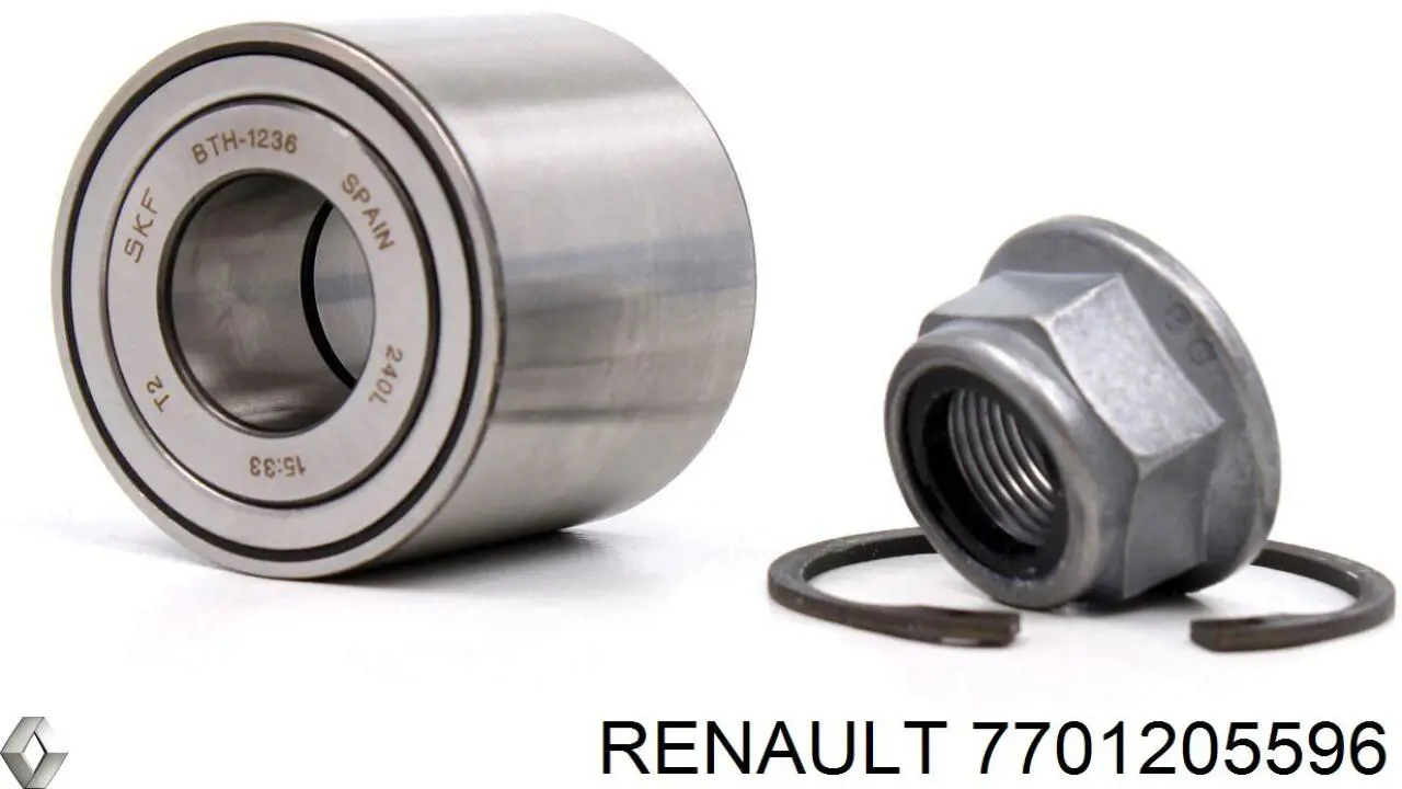 Rolamento de cubo traseiro Renault (RVI) 7701205596 preço, a partir de 21,16 USD