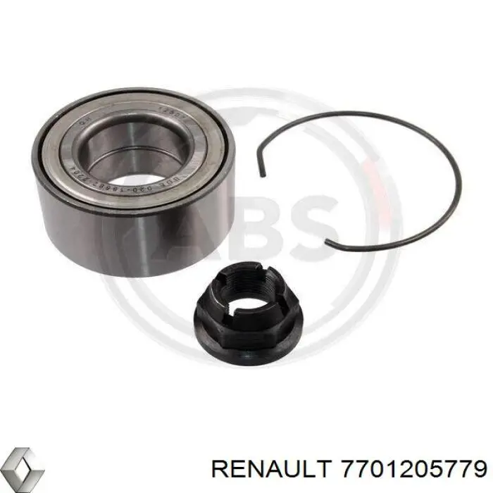 Compre 7701205779 Renault (RVI) Rolamento de cubo dianteiro