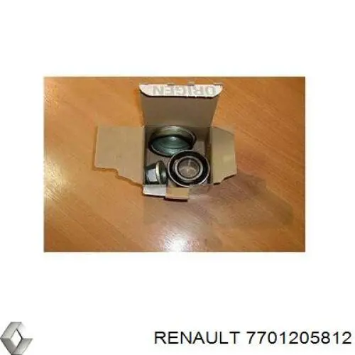 Compre 7701205812 Renault (RVI) Rolamento de cubo traseiro