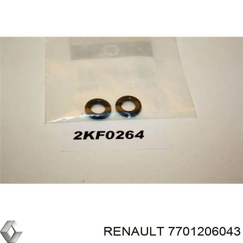 Anel (arruela) do injetor de ajuste Renault (RVI) 7701206043 preço, a partir de 3,55 USD