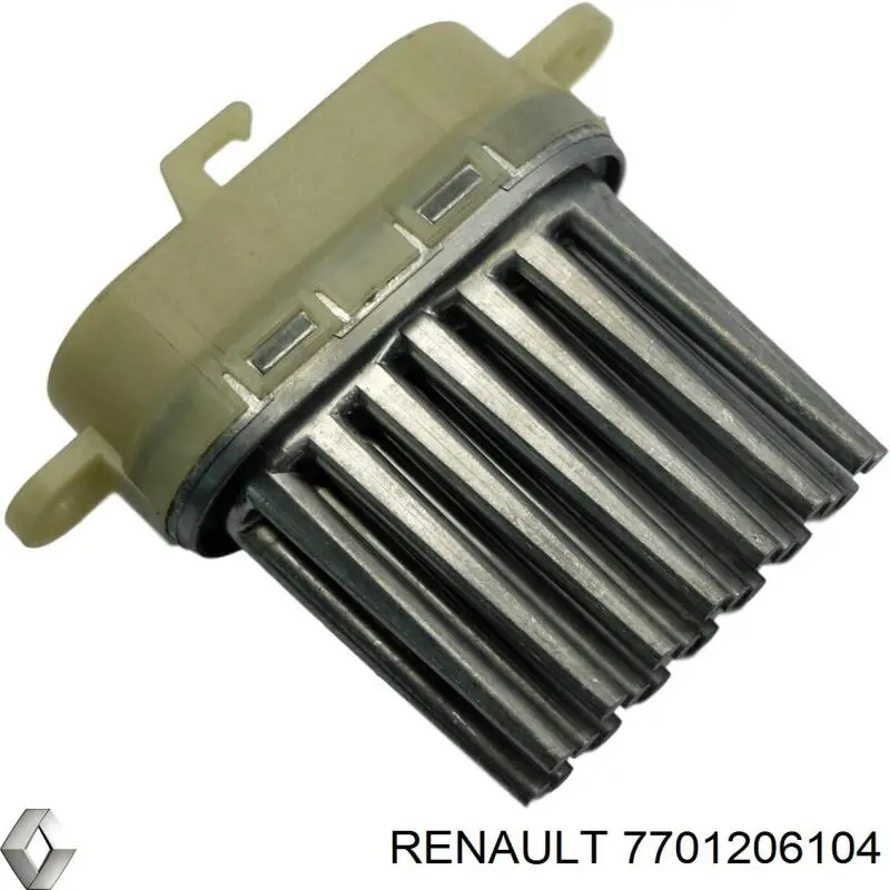 Compre 7701206104 Renault (RVI) Resistor (resistência) de ventilador de forno (de aquecedor de salão)