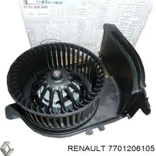 7701206105 Renault (RVI) Motor de ventilador de forno (de aquecedor de salão)