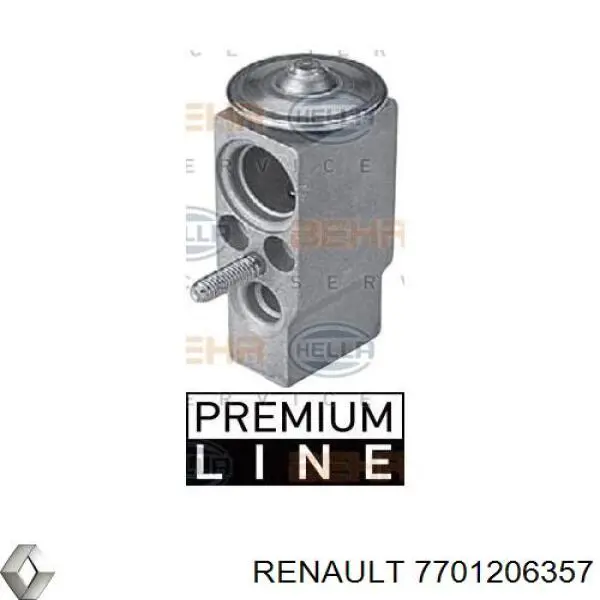 Válvula TRV de aparelho de ar condicionado Renault (RVI) 7701206357 preço, a partir de 19,65 USD