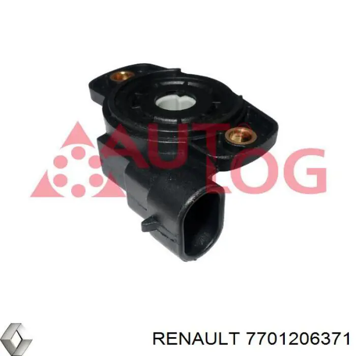 Sensor de posição da válvula de borboleta (potenciômetro) 7701206371 Renault (RVI)
