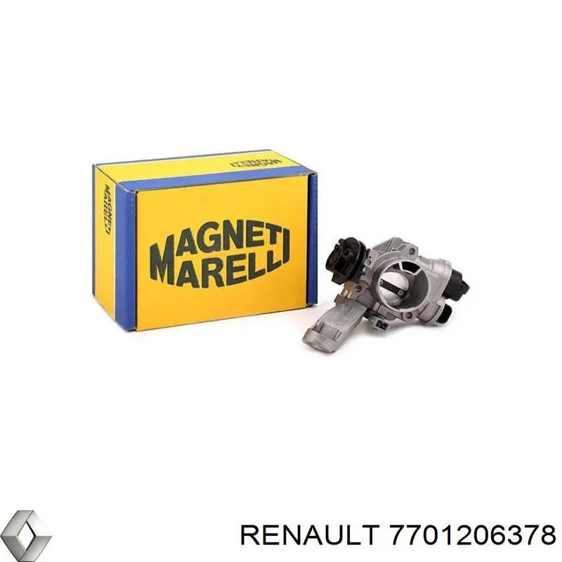 Válvula de borboleta montada Magneti Marelli 36SXR31