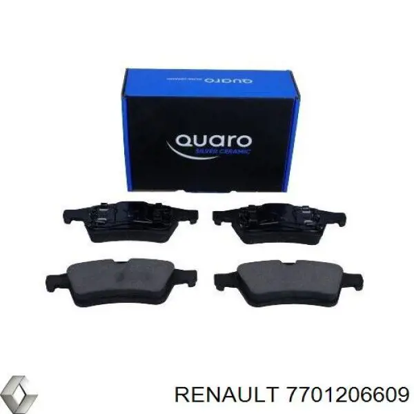 Sapatas do freio traseiras de disco Renault (RVI) 7701206609 preço, a partir de 24,66 USD