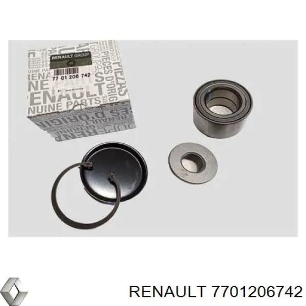 Rolamento de cubo traseiro Renault (RVI) 7701206742 preço, a partir de 54,16 USD