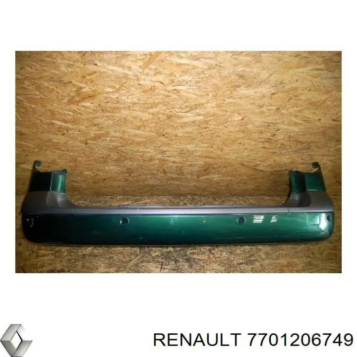 7701206749 Renault (RVI) Pára-choque traseiro