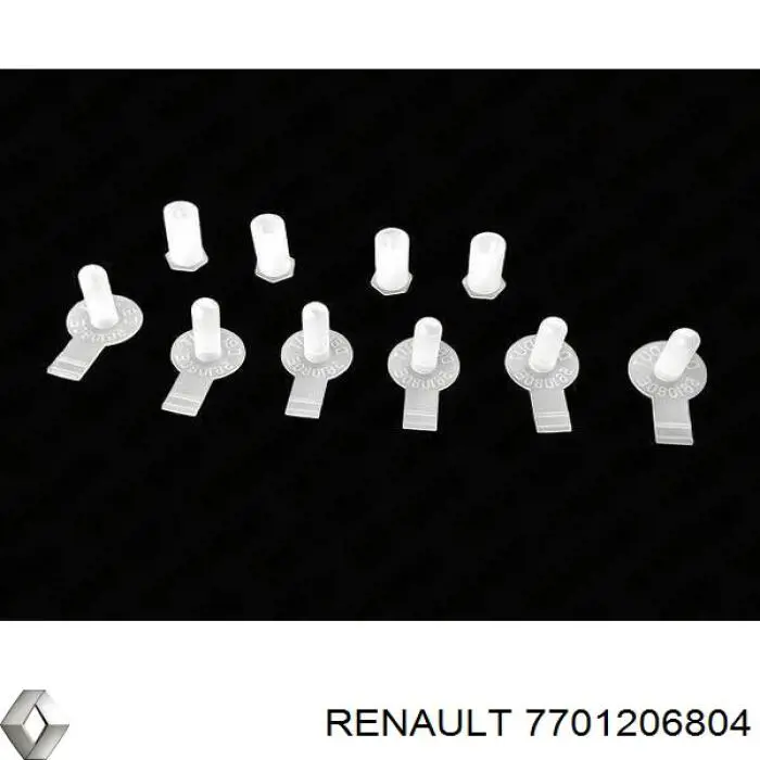 Compre 7701206804 Renault (RVI) Calota de tubo de ligação do injetor de combustível