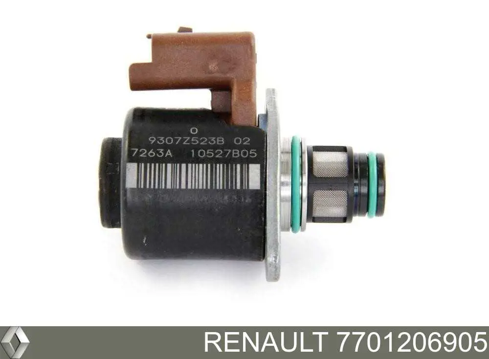 7701206905 Renault (RVI) Válvula de regulação de pressão (válvula de redução da Bomba de Combustível de Pressão Alta) Common-Rail-System