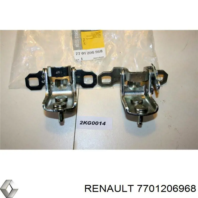 7701206968 Renault (RVI) Gozno da porta traseira esquerda