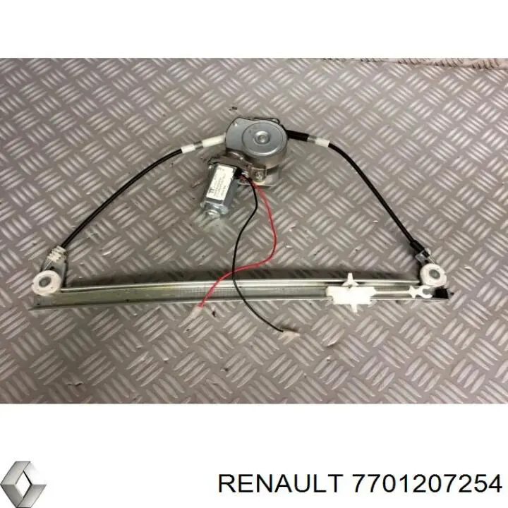 7701207254 Renault (RVI) Mecanismo de acionamento de vidro da porta dianteira direita