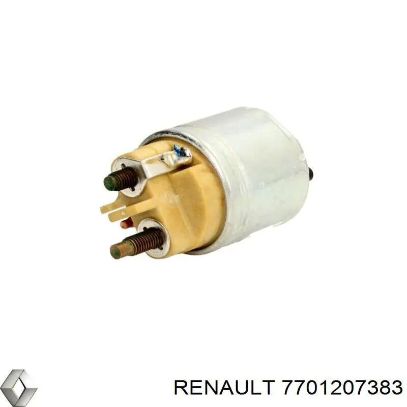 7701207383 Renault (RVI) Relê retrator do motor de arranco