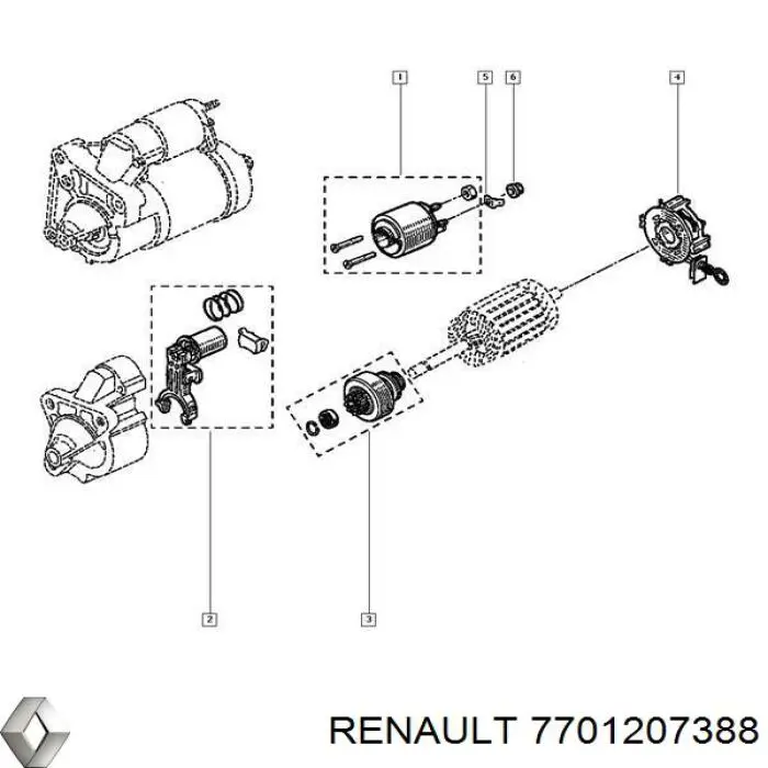 7701207388 Renault (RVI) 