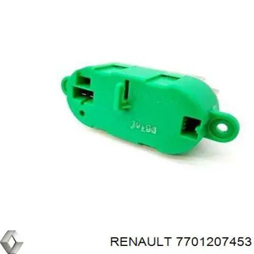 7701207453 Renault (RVI) Resistor (resistência) de ventilador de forno (de aquecedor de salão)