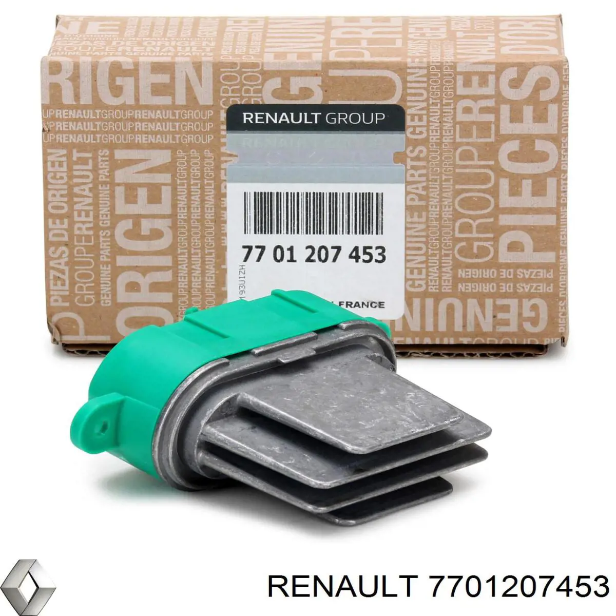 Compre 7701207453 Renault (RVI) Resistor (resistência) de ventilador de forno (de aquecedor de salão)