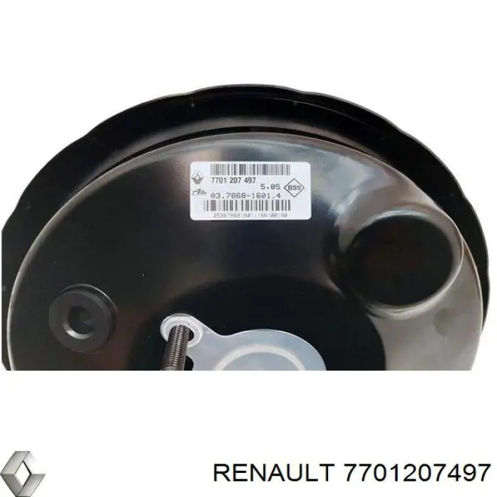 7701207497 Renault (RVI) Reforçador dos freios a vácuo