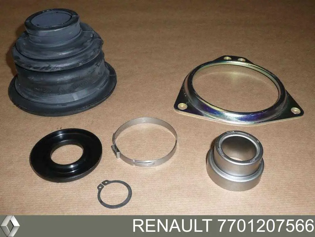 7701207566 Renault (RVI) Bota de proteção interna esquerda de junta homocinética do semieixo dianteiro