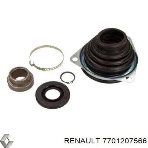 Compre 7701207566 Renault (RVI) Bota de proteção interna esquerda de junta homocinética do semieixo dianteiro